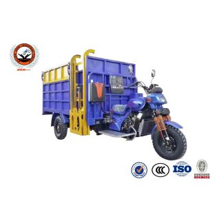 New Design Super Lifan Power 250CC Water Cooling Tri Cycle Garbage truck Motorcycles
