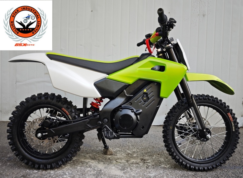 Lithium Battery Electric Motorcycle KIDS E-Dirt Bike off Road Powerful 48V Rated Power 1.5kw 120n. M Rang 45km